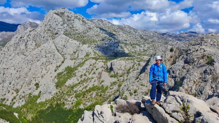 kezdő sziklamászó tanfolyam paklenica